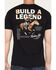 Image #4 - RANK 45&reg; Men's Build A Legend Short Sleeve Graphic T-Shirt, Black, hi-res