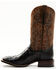 Image #3 - Cody James Men's Saddle Black Full-Quill Ostrich Exotic Western Boots - Broad Square Toe, Black, hi-res