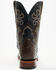 Image #5 - Cody James Men's Exotic Ostrich Western Boots - Broad Square Toe, Chocolate, hi-res