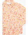 Image #2 - Shyanne Toddler Girls' Ash Floral Print Long Sleeve Pearl Snap Stretch Western Shirt , Gold, hi-res