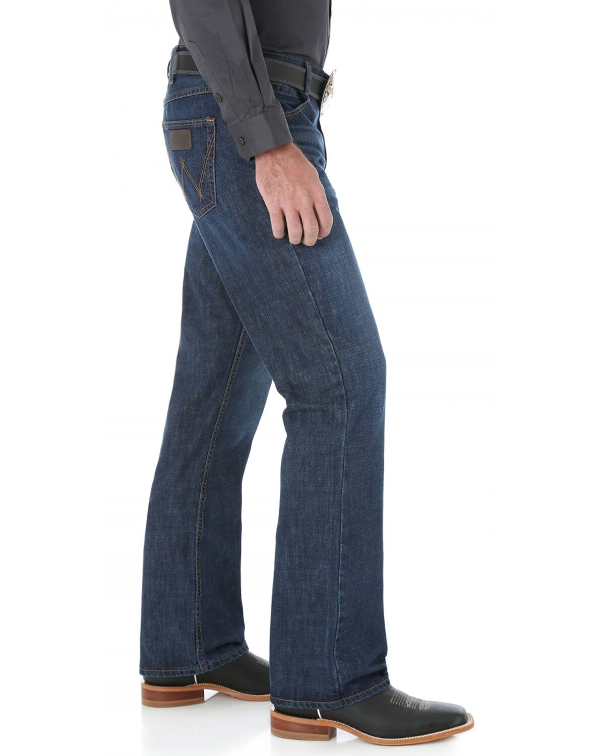 Image #2 - Wrangler 20X Men's Dillon Regular Straight Leg Jeans, Denim, hi-res