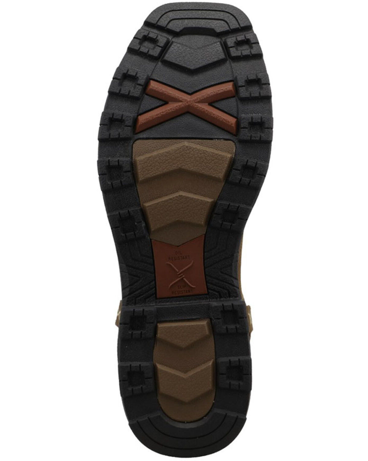 Image #7 - Twisted X Men's 11" UltraLite X&trade; Work Boots - Composite Toe, Brown, hi-res