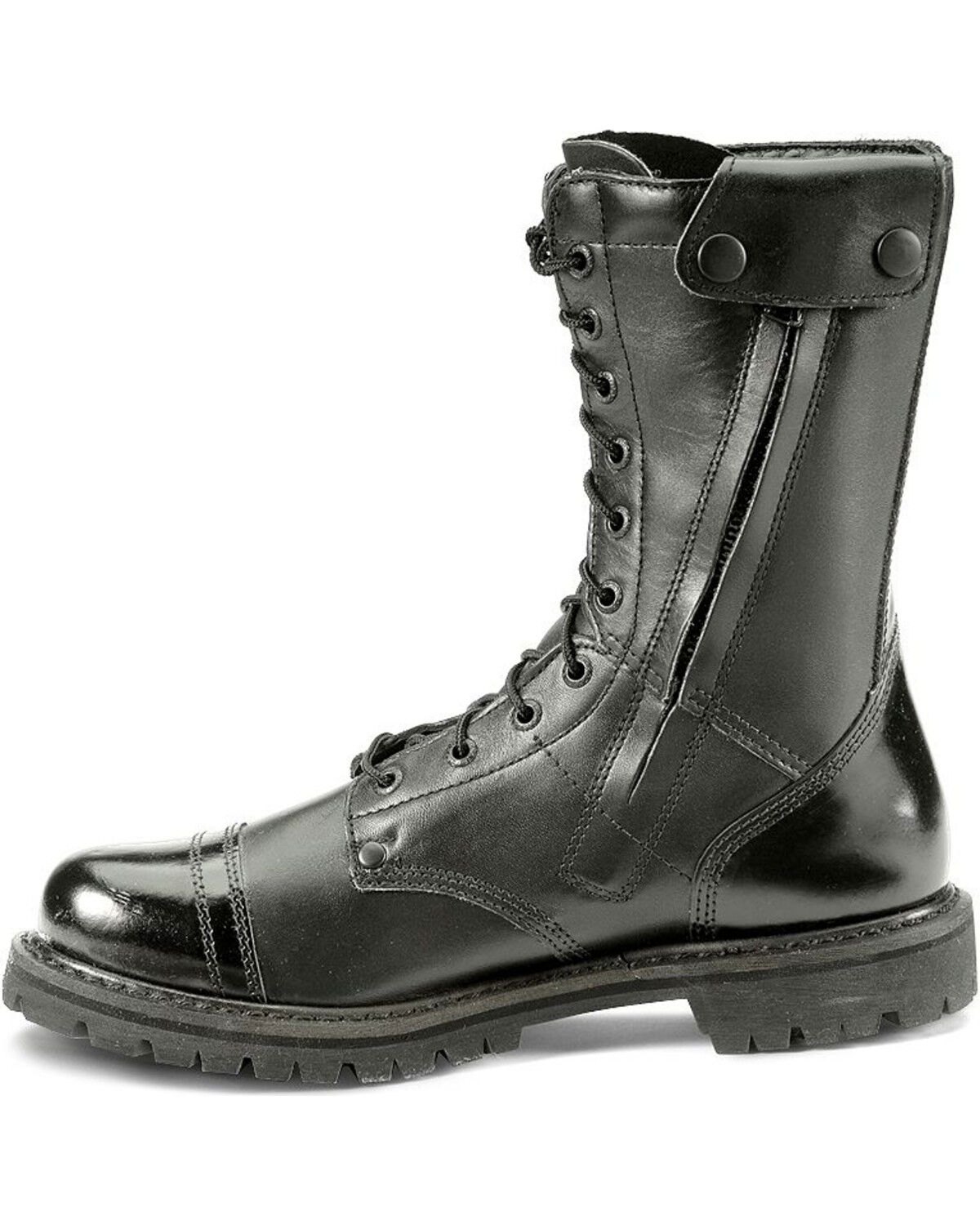 Image #3 - Rocky Men's Military Jump Boots, Black, hi-res