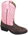 Image #1 - Smoky Mountain Girls' Monterey Western Boots - Round Toe, Brown, hi-res