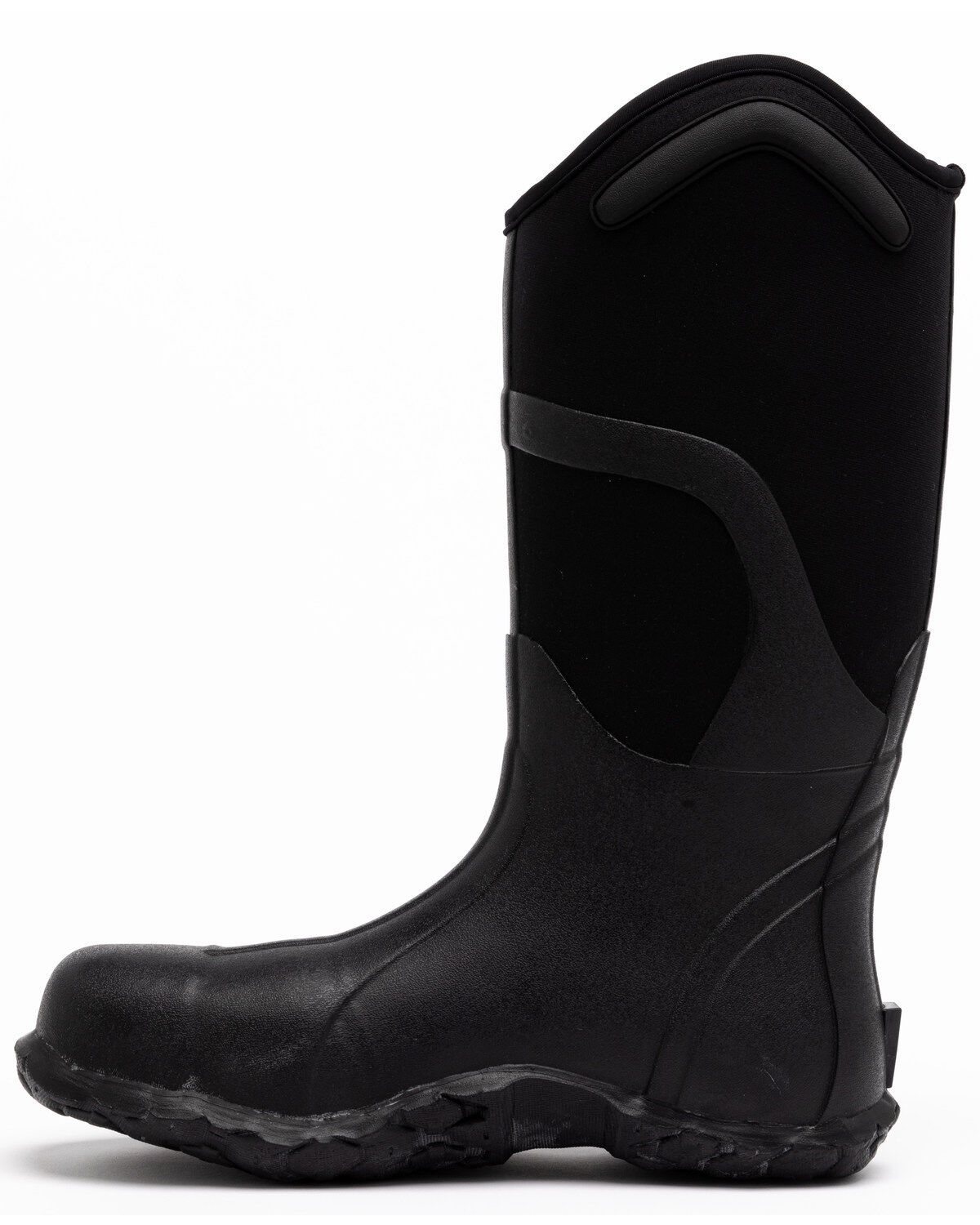 Image #3 - Cody James Men's 14" Rubber Waterproof Work Boots - Composite Toe, Black, hi-res