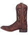 Image #3 - Dan Post Men's Albert Western Boots - Square Toe, Brown, hi-res