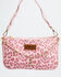 Image #2 - Wrangler X Boot Barn Women's Leopard Print Shoulder Bag with Chain, Pink, hi-res