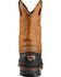 Image #7 - Georgia Men's Muddog Steel Toe Wellington Boots, Brown, hi-res
