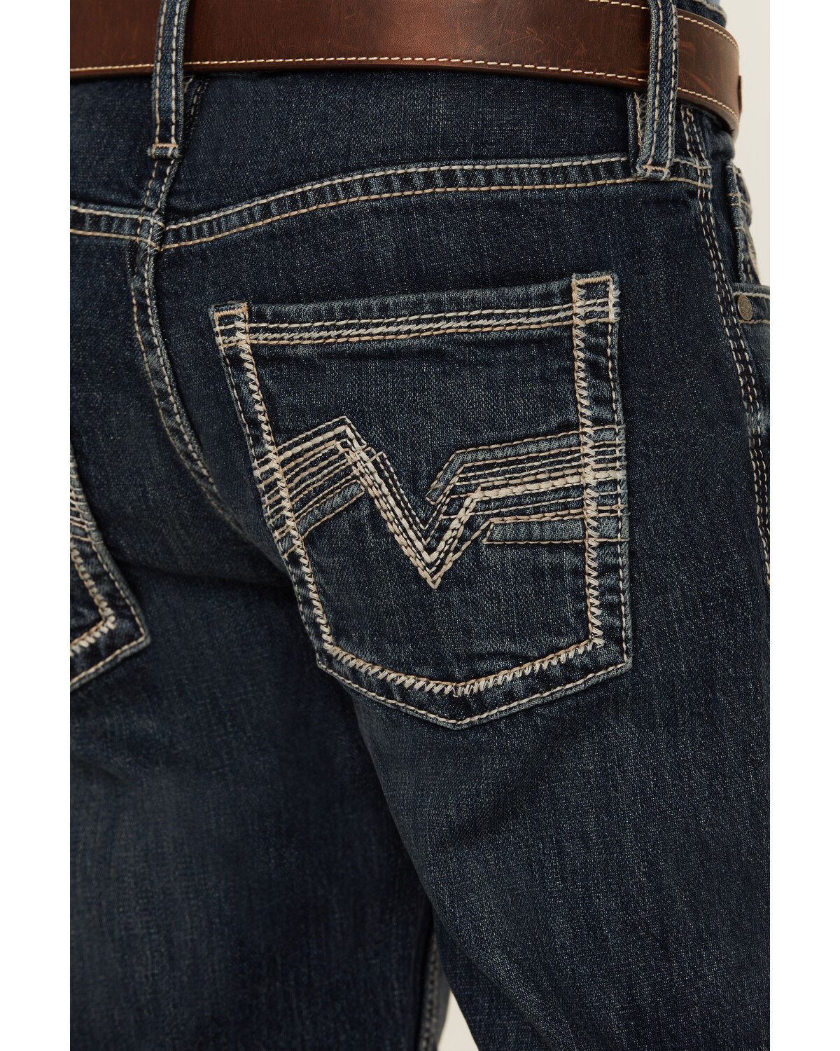 Image #2 - Cody James Boys' Dark Wash Moonlight Slim Bootcut Stretch Denim Jeans, Dark Wash, hi-res