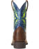 Image #3 - Ariat Boys' Koel VentTEK Western Boots - Broad Square Toe, Brown, hi-res