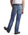 Image #1 - Ariat Boys' Charger Dakota Low Slim Straight Jeans, Blue, hi-res