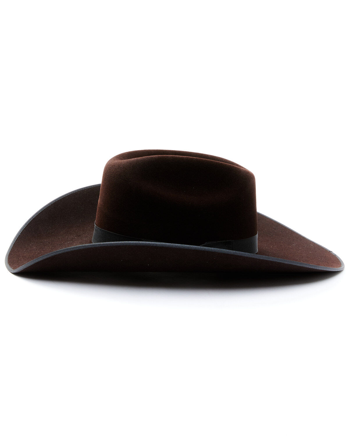 Image #3 - Serratelli 8X Felt Cowboy Hat, Black Cherry, hi-res