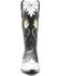 Image #4 - Idyllwind Women's Southern Belle Western Boots - Pointed Toe, Black/white, hi-res