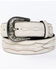 Image #1 - Idyllwind Women's Colt Western Belt, White, hi-res