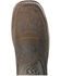 Image #6 - Hoss Men's Rushmore Wellington Western Work Boots - Broad Square Toe, Brown, hi-res