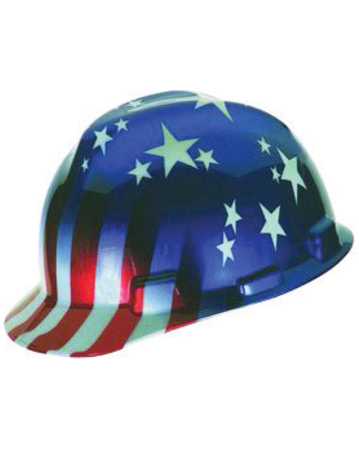 Image #1 - MSA Stars and Stripes Hard Hat, Multi, hi-res