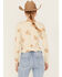 Image #4 - Cleo + Wolf Women's Calvin Floral Embroidered Long Sleeve Thermal Shirt, Oatmeal, hi-res