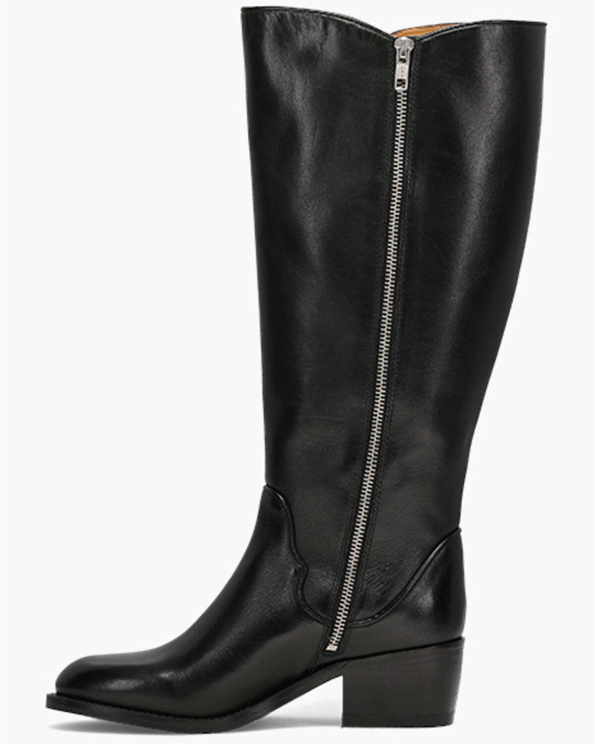Image #3 - Frye Women's Carson 2 Piping Tall Wide Calf Fashion Boots - Round Toe, Black, hi-res