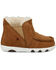 Image #2 - Twisted X Infant & Toddler Kids Shearling Lined Cukka Driving Moc, Brown, hi-res