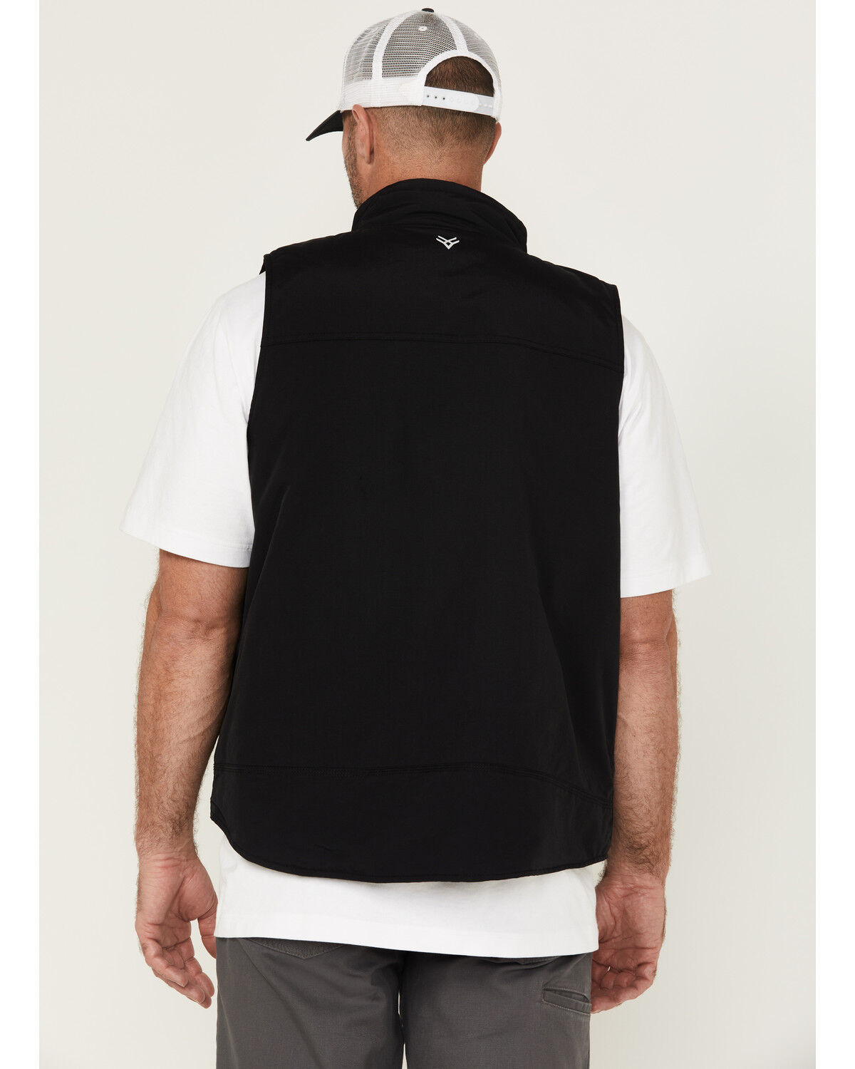 Image #4 - Hawx Men's Reflective Insulated Canvas Work Vest, Black, hi-res