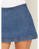 Image #2 - Cleo + Wolf Women's Medium Wash Denim Mini Skort, Medium Wash, hi-res