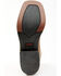 Image #7 - Laredo Women's Flower Inlay Western Performance Boots - Broad Square Toe, Tan, hi-res