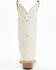 Image #5 - Shyanne Women's Victoria Hueso Studded Stitched Western Boots - Snip Toe, White, hi-res