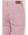 Image #4 - Shyanne Girls' Super Flare Distressed Hem Stretch Jeans, Lavender, hi-res