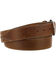 Image #4 - Justin Men's Classic Western Leather Belt, Brown, hi-res