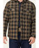 Image #3 - Cody James Men's Prescott Plaid Print Puffer Jacket - Big , Black, hi-res