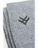 Image #3 - Hawx Men's Steel Toe All Season Speed Dry Crew Socks - 2-Pack, Heather Grey, hi-res