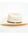 Image #3 - Stetson Rodeo Natural Cattleman Straw Cowboy Hat, Natural, hi-res