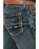 Image #7 - Ariat Men's M5 Gulch Medium Wash Low Rise Straight Denim Jeans, Med Wash, hi-res