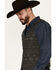 Image #2 - Moonshine Spirit&reg; Men's Regent Southwestern Print Vest, Charcoal, hi-res