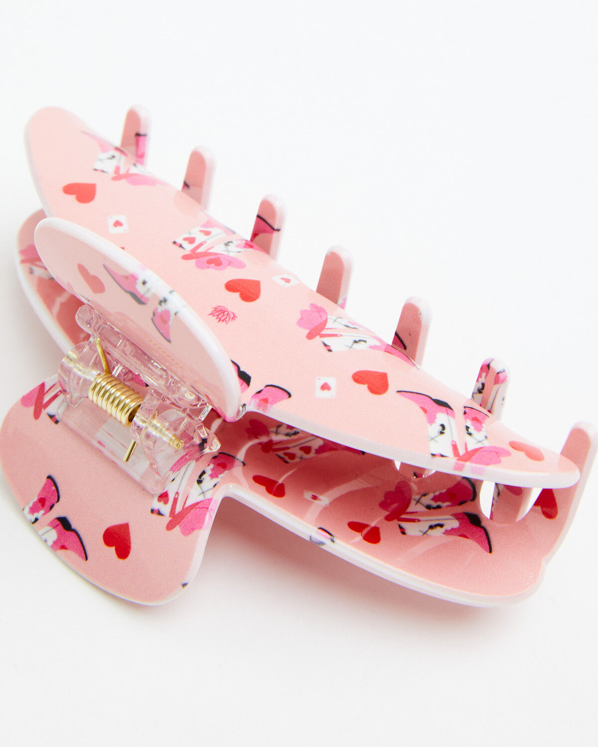 Image #3 - Shyanne Women's Western Boot Claw Clip, Pink, hi-res