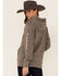 Image #3 - Ariat Women's Logo Hoodie, Charcoal, hi-res