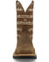 Image #4 - Twisted X Men's 11" UltraLite X&trade; Work Boots - Composite Toe, Brown, hi-res