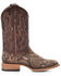 Image #2 - Corral Men's Exotic Python Western Boots - Broad Square Toe , Taupe, hi-res