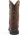 Image #5 - Cody James Men's Mustang Saddle Waterproof Western Work Boots - Soft Toe, Dark Brown, hi-res