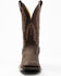 Image #4 - Cody James Men's Exotic Caiman Belly Western Boots - Broad Square Toe, Chocolate, hi-res