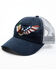 Image #1 - Cody James Men's Mexico & American Eagle Embroidered Ball Cap, Navy, hi-res