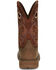 Image #5 - Justin Men's Rush Western Boots - Broad Square Toe, Tan, hi-res