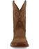 Image #4 - Twisted X Men's 11" Tech X Western Boots - Broad Square Toe , Brown, hi-res