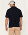 Image #4 - Carhartt Men's Loose Fit Midweight Short Sleeve Button-Down Polo Shirt , Navy, hi-res