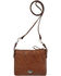 Image #3 - American West Women's Trail Rider Crossbody Bag, Brown, hi-res