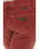 Image #4 - Wrangler Girls' Corduroy Stretch Flare Jeans , Rust Copper, hi-res