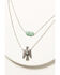 Image #1 - Shyanne Women's Antique Silver Thunderbird Layered Necklace, Silver, hi-res