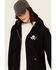 Image #3 - Troll Co Women's High Class Zip-Up Hoodie , Black, hi-res