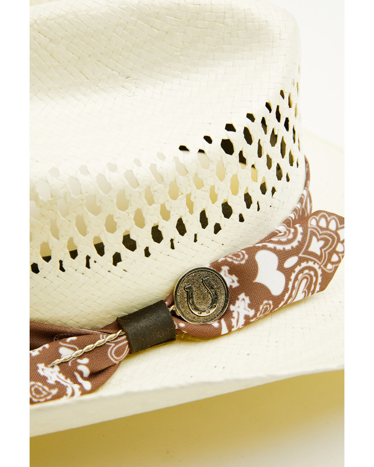 Image #2 - Idyllwind Women's Avalon Straw Western Hat, Ivory, hi-res