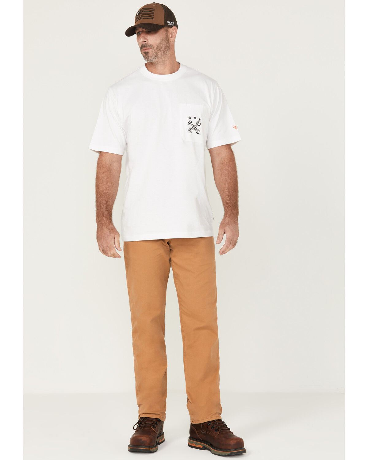 Image #1 - Carhartt Men's Rugged Flex&reg; Rigby Five-Pocket Pants, Pecan, hi-res